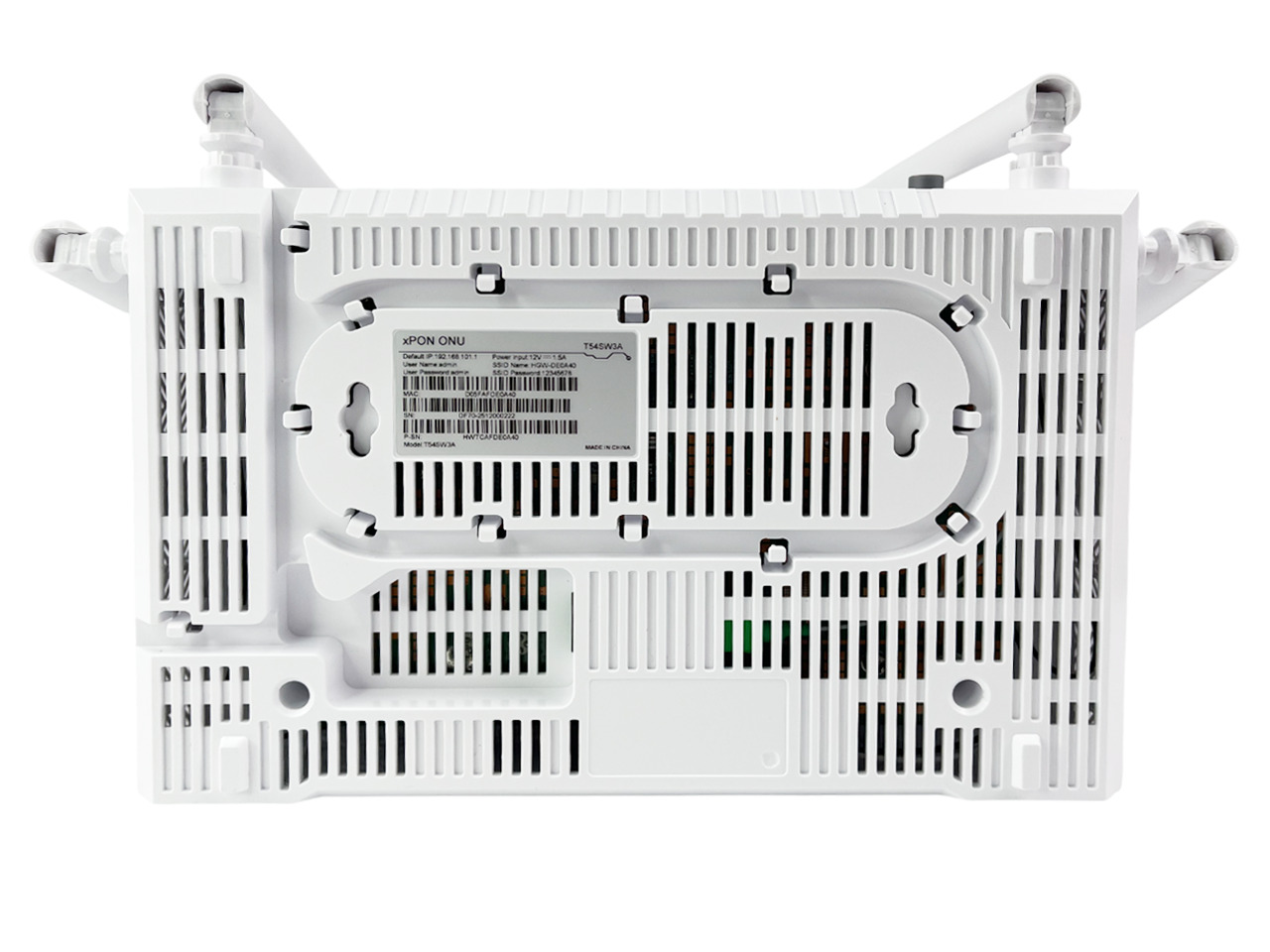 Абонентский терминал ONT xPON XDT T54SW3A, 4xGE RJ-45, AX3000, SC/APC