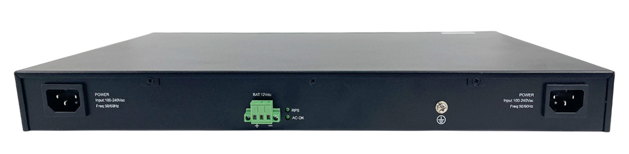 Оптический линейный терминал OLT GPON BDCOM GP3600-08D-AR, 8 портов GPON, 2AC+RPS