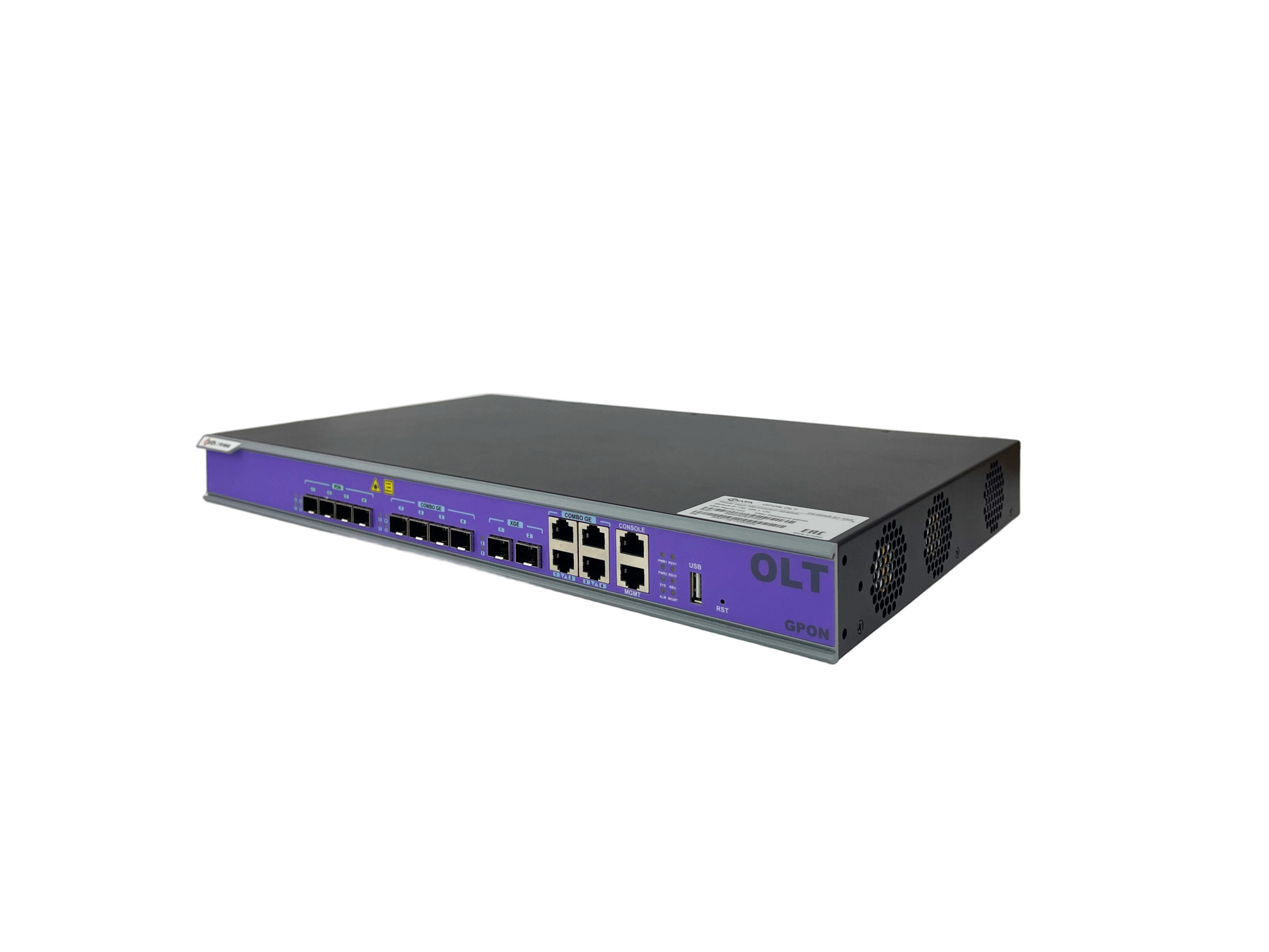 Оптический линейный терминал OLT GPON C-DATA FD1604S-B1-2AC, 4 порта GPON, 2AC