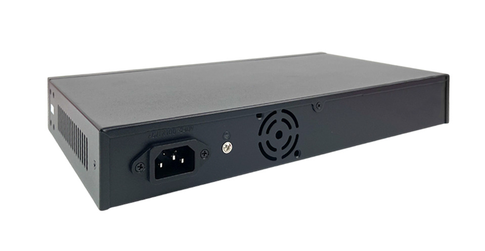 Коммутатор BZ-SW-UF-16P2T1S, 16 портов 100Мбит/с, 2 порта RJ45 1Гбит/с, 1 порт SFP 1Гбит/с, PoE
