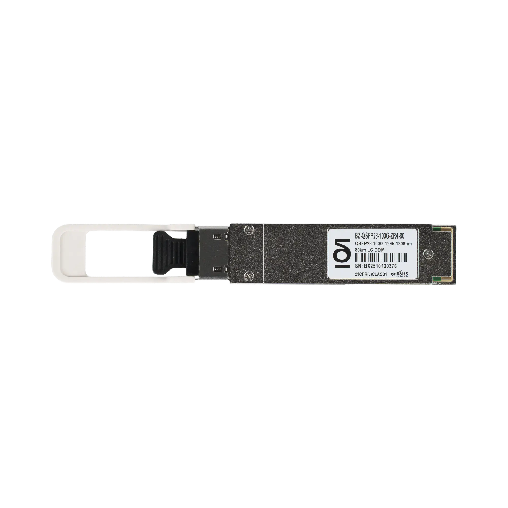 Модуль QSFP28, дальность до 80 км, 1310 нм