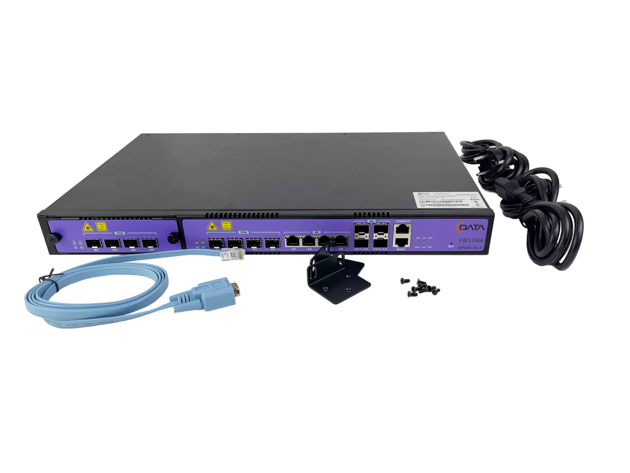 Оптический линейный терминал OLT EPON FD1308E-B1-2AC, 4+4 порта EPON, 2AC