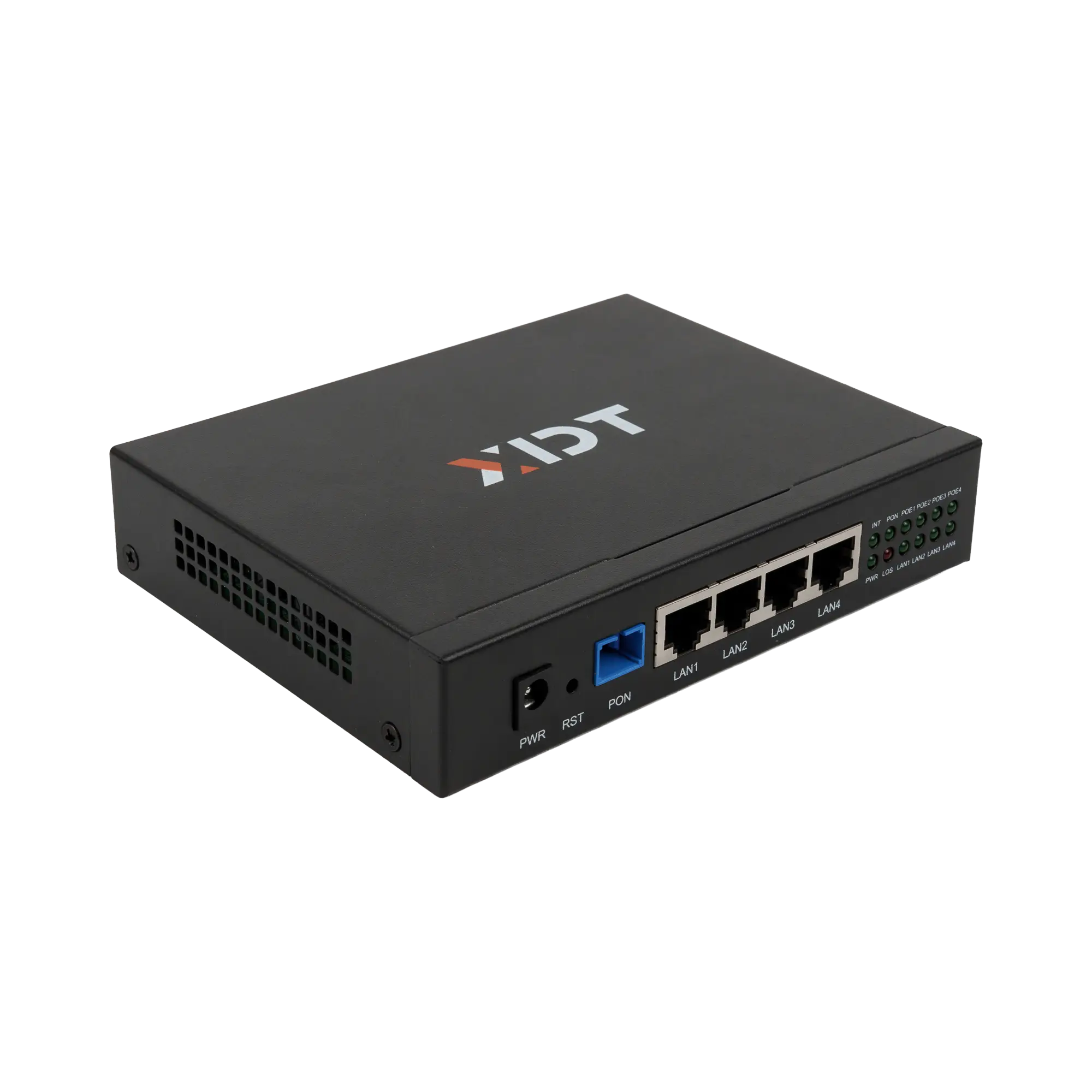 Абонентский терминал ONT xPON XDT T504BF, 4xGE RJ-45, POE PSE, SC/UPC