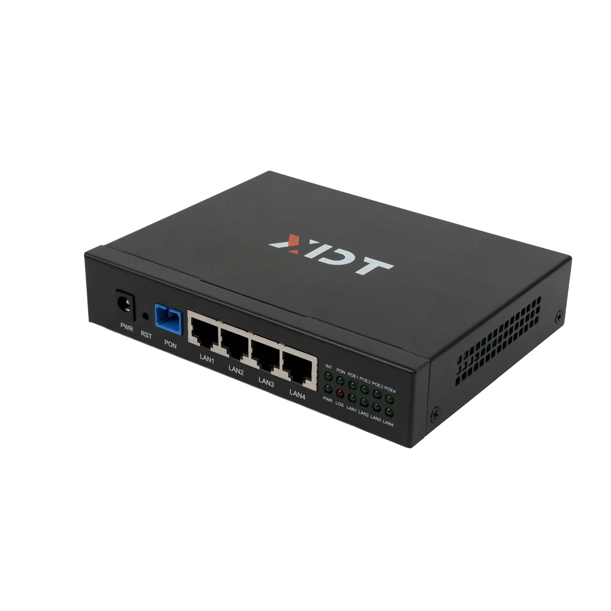 Абонентский терминал ONT xPON XDT T504BF, 4xGE RJ-45, POE PSE, SC/UPC