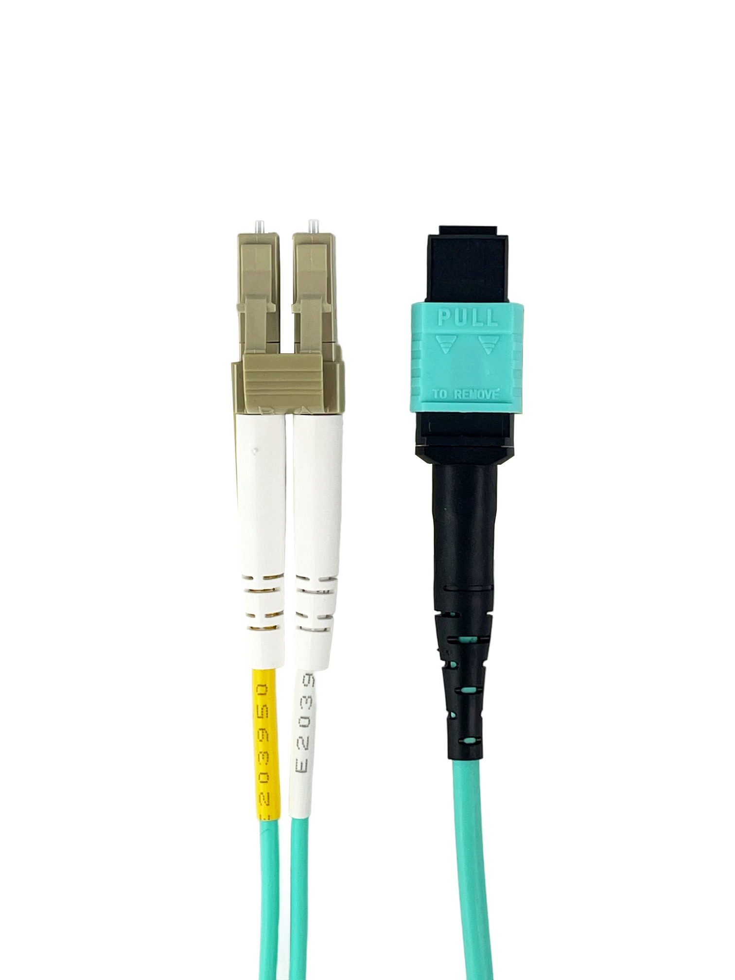 Кабель Breakout MPO-12 UPC - 4xDuplex LC UPC, 8 волокон, OM3, 5 м, Тип B