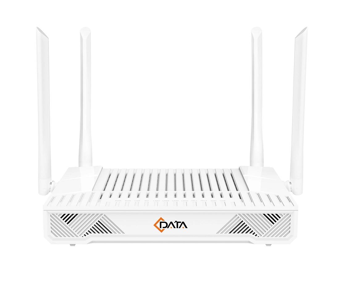 Абонентский терминал ONT XGSPON C-DATA FD624TS3-X, 1x2.5GE+3xGE RJ-45, 2xPOTS, AX3000, SC/UPC