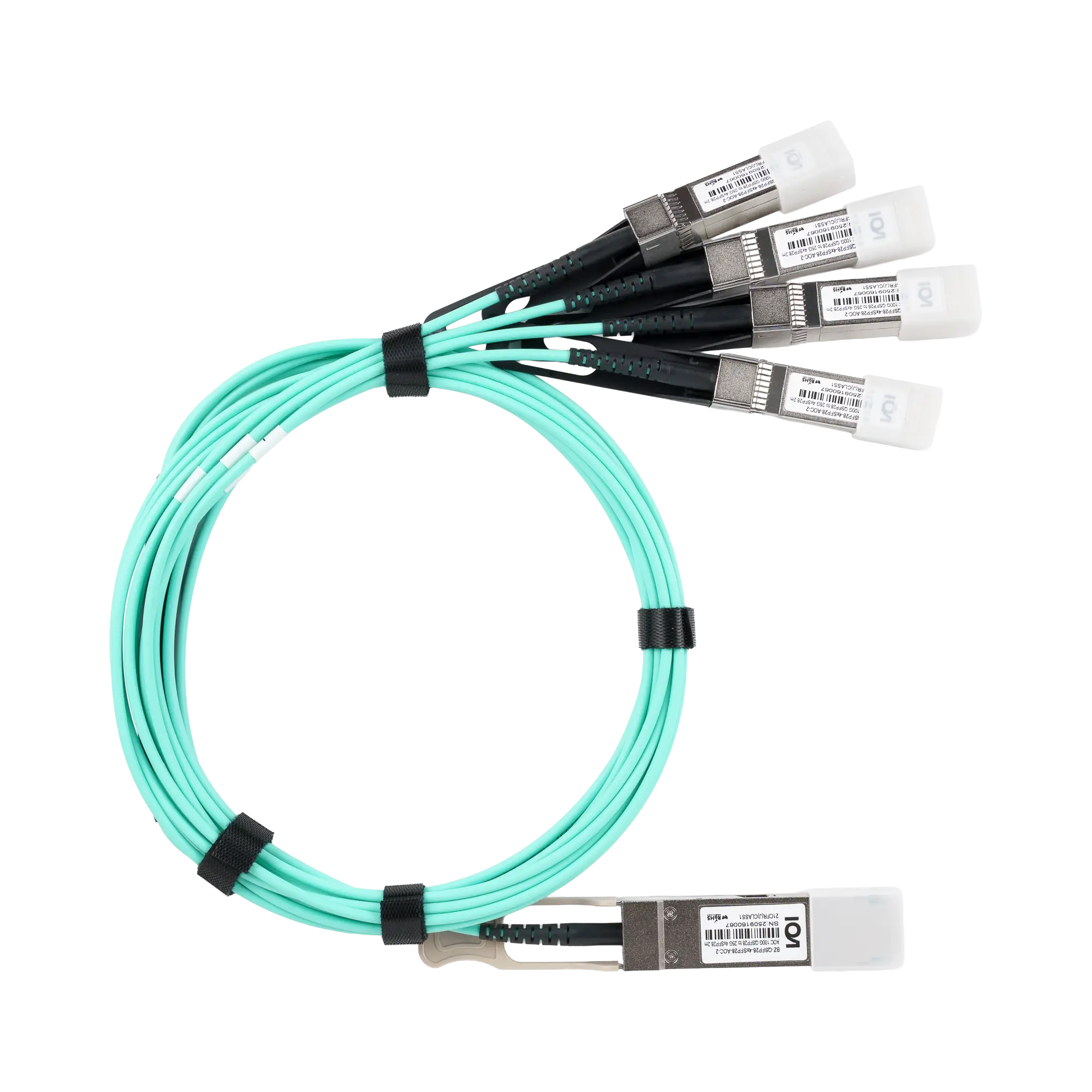Кабель QSFP28 100G в 4SFP28 25G, AOC