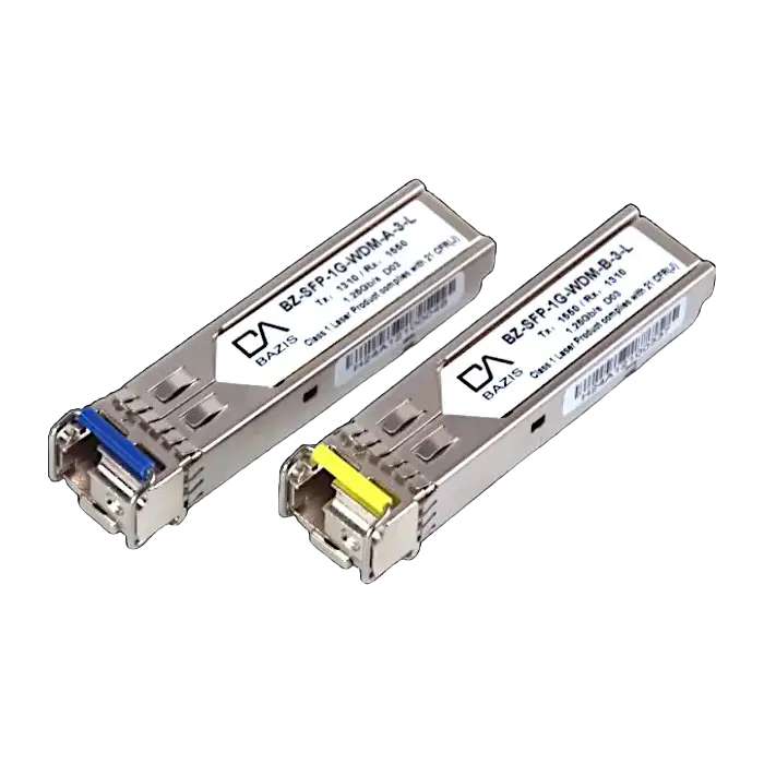 Комплект модулей SFP, дальность 3 км, 1310/1550 нм, LC/UPC