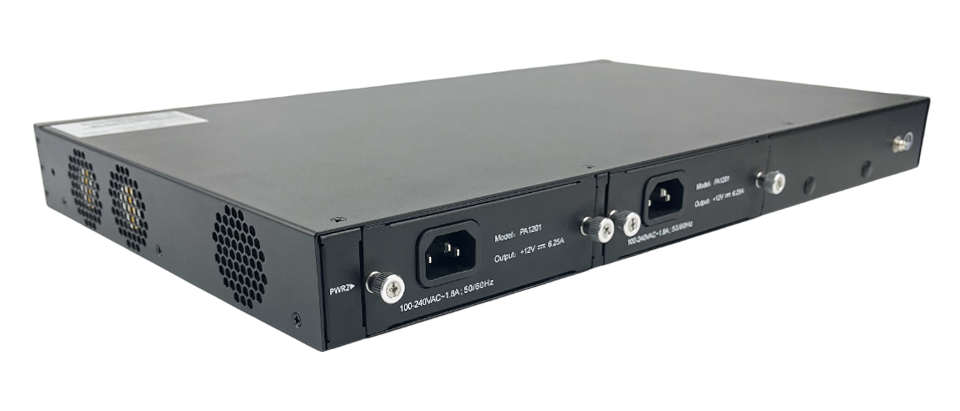 Оптический линейный терминал OLT GPON C-DATA FD1608E-C1-2AC, 4+4 порта GPON, 2AC