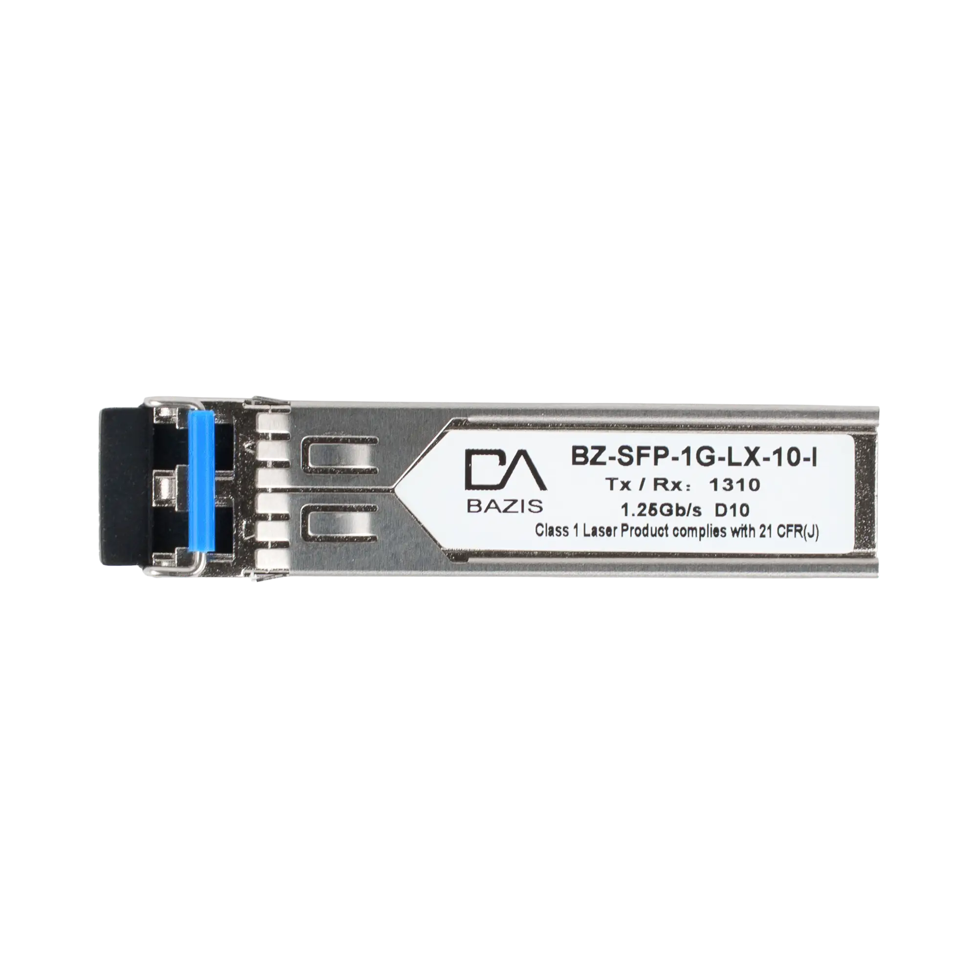 Модуль SFP, 1Gb, дальность до 10 км, 1310 нм, 2LC, industrial