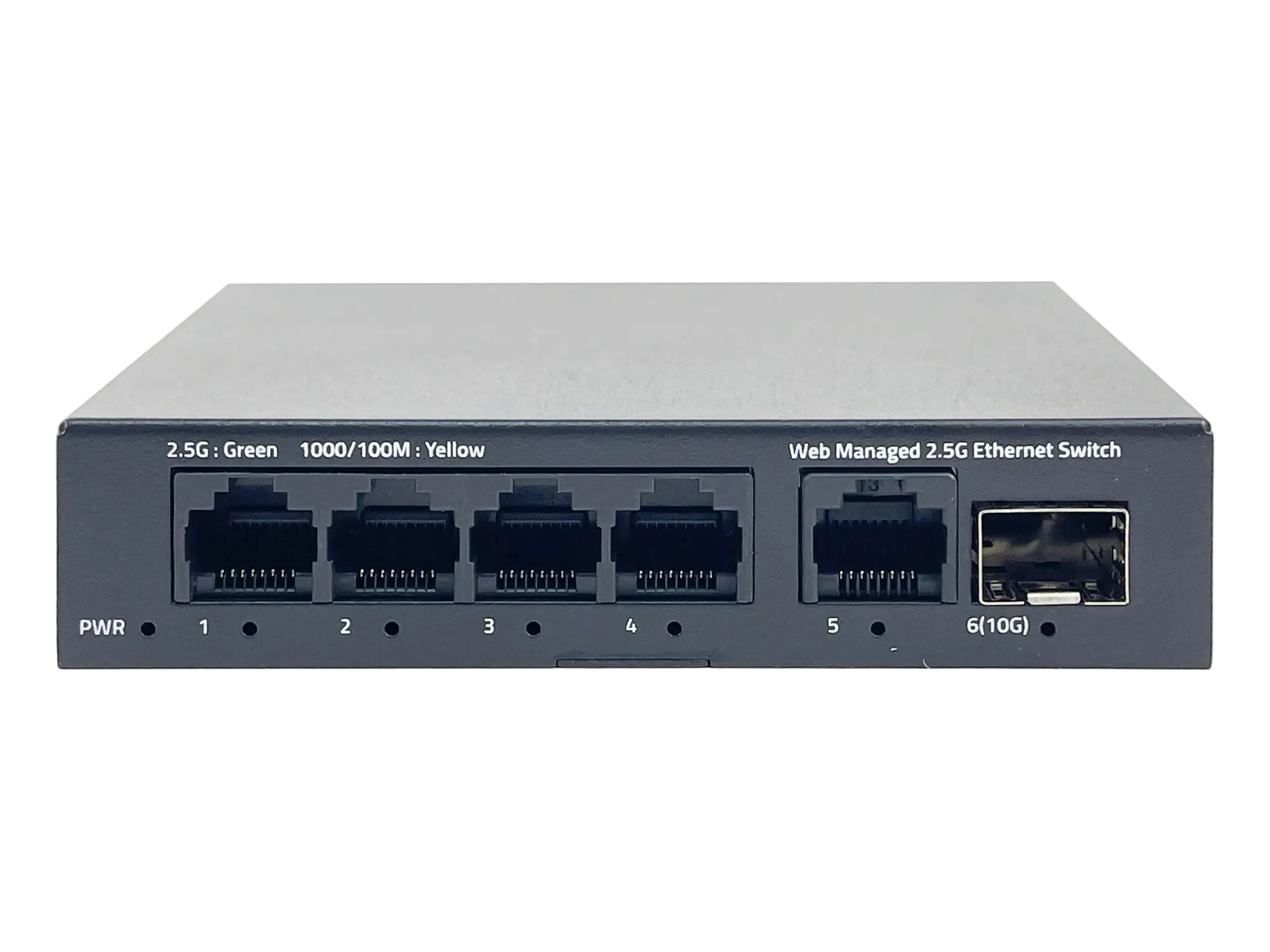 Коммутатор BZ-SW-MG-5ET1X, 5 портов 2.5Гбит/с, 1 порт SFP+ 10Гбит/с