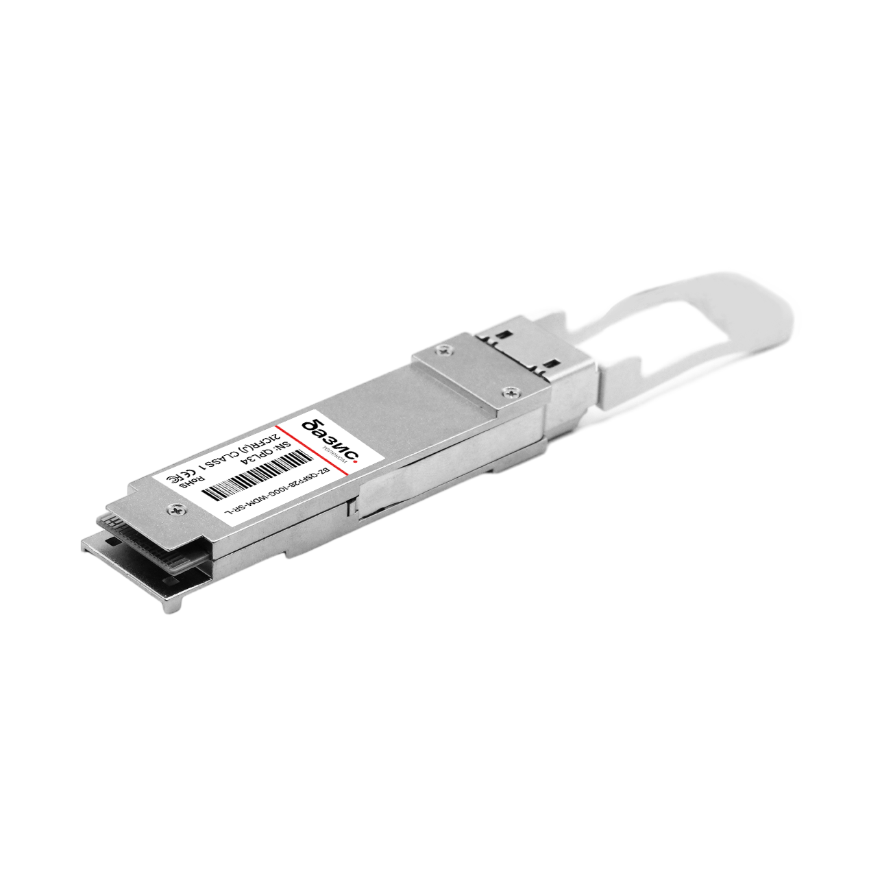 Модуль QSFP28, дальность 100 м, 850 нм