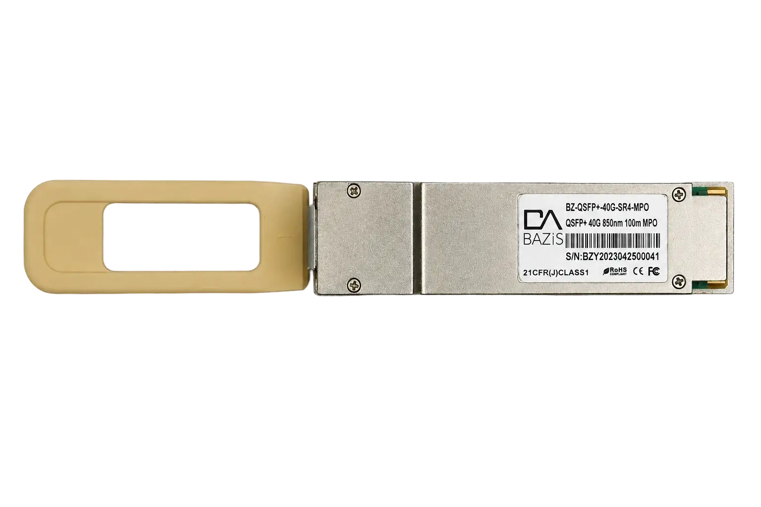 Модуль QSFP+,  дальность 100 м, 860 нм