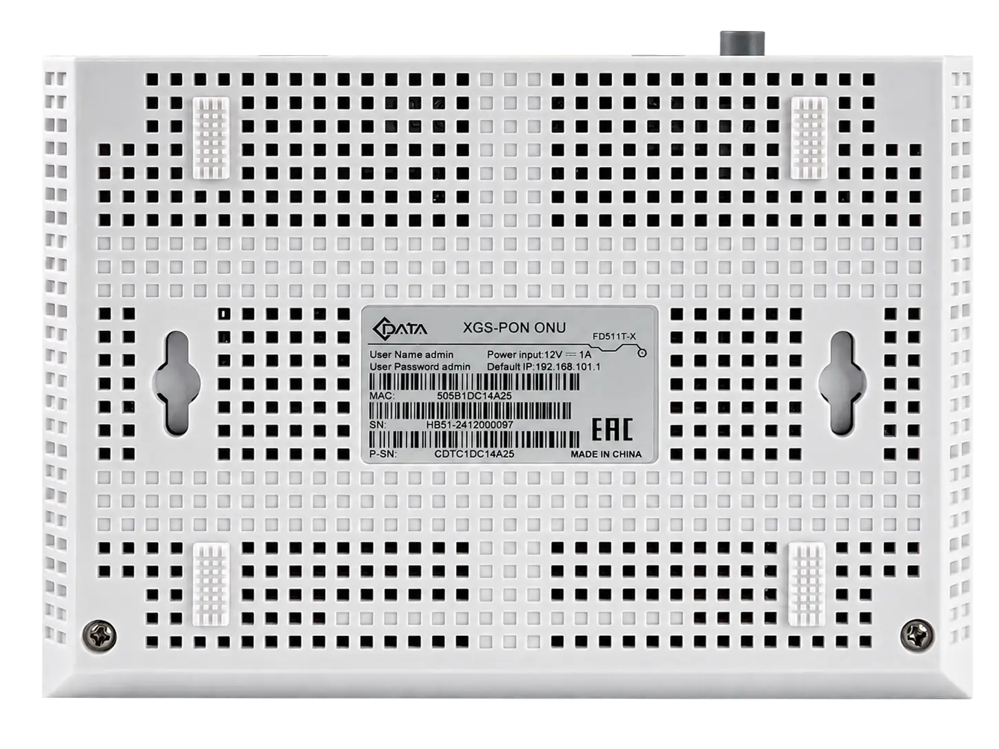 Абонентский терминал ONT XGSPON C-DATA FD511T-X, 1x10GE RJ-45, SC/UPC