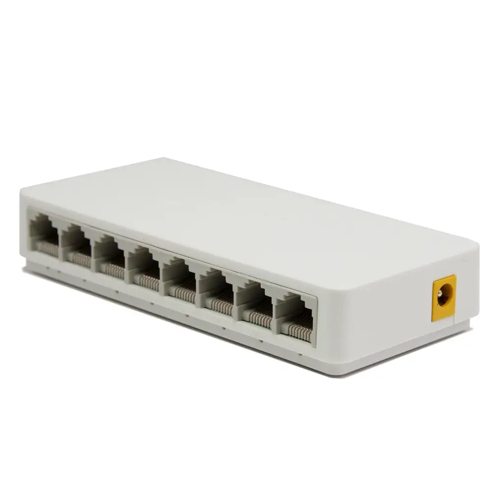 Коммутатор-свитч Bazis ZX-G1008S, 8 RJ45 портов 1Гбит/с