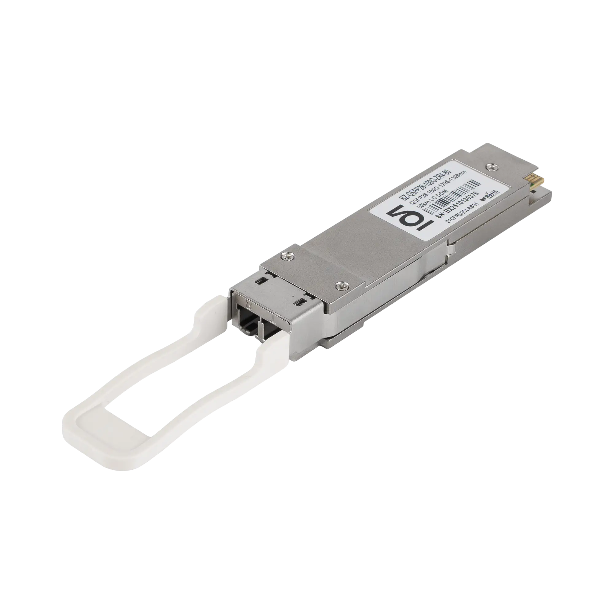 Модуль QSFP28, дальность до 80 км, 1310 нм
