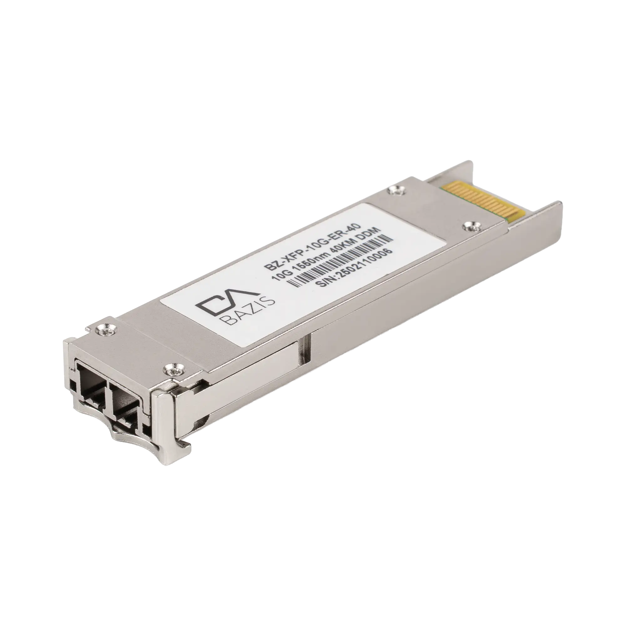 Модуль XFP, 10Gb, дальность 40 км, 1550nm, 2LC