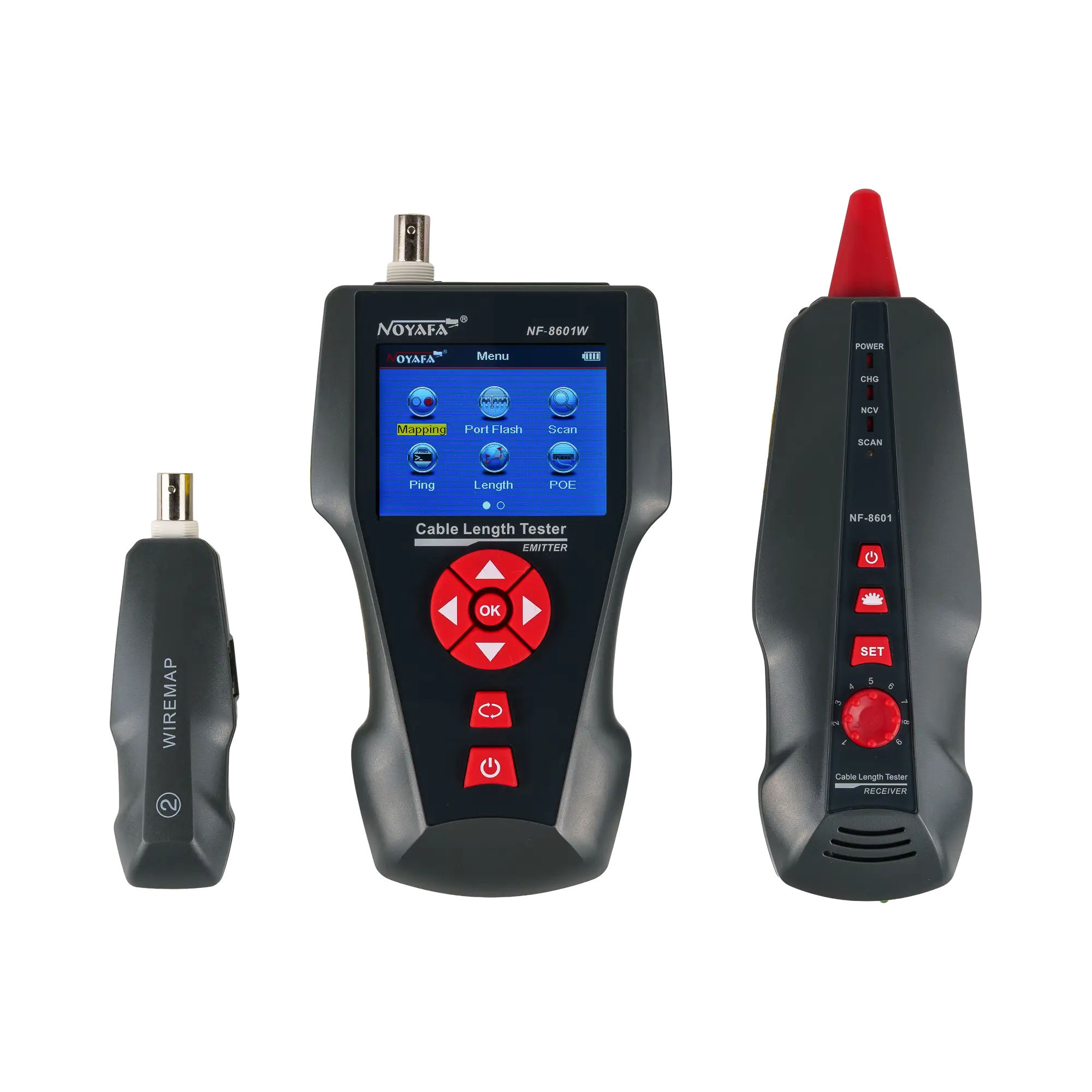 Кабельный тестер Noyafa NF-8601W