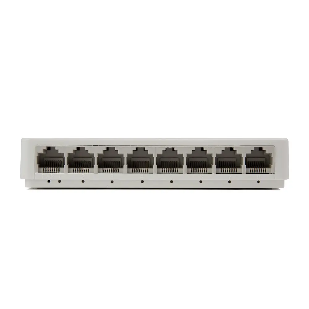 Коммутатор-свитч Bazis ZX-G1008S, 8 RJ45 портов 1Гбит/с