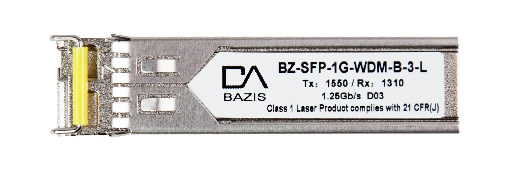Модуль SFP, дальность до 3 км, 1550 нм, LC
