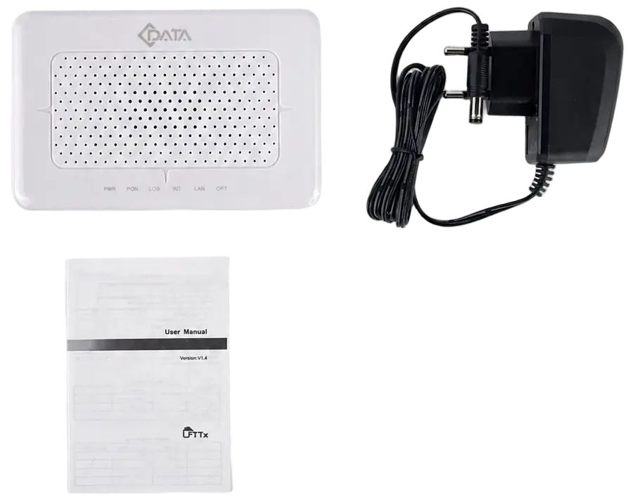 Абонентский терминал ONT xPON C-DATA FD511GP-X, 1xGE RJ-45, POE PD, SC/UPC