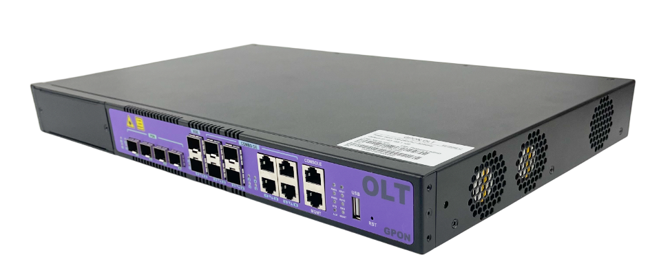 Оптический линейный терминал OLT GPON C-DATA FD1604E-C1-2AC, 4 порта GPON, 2AC