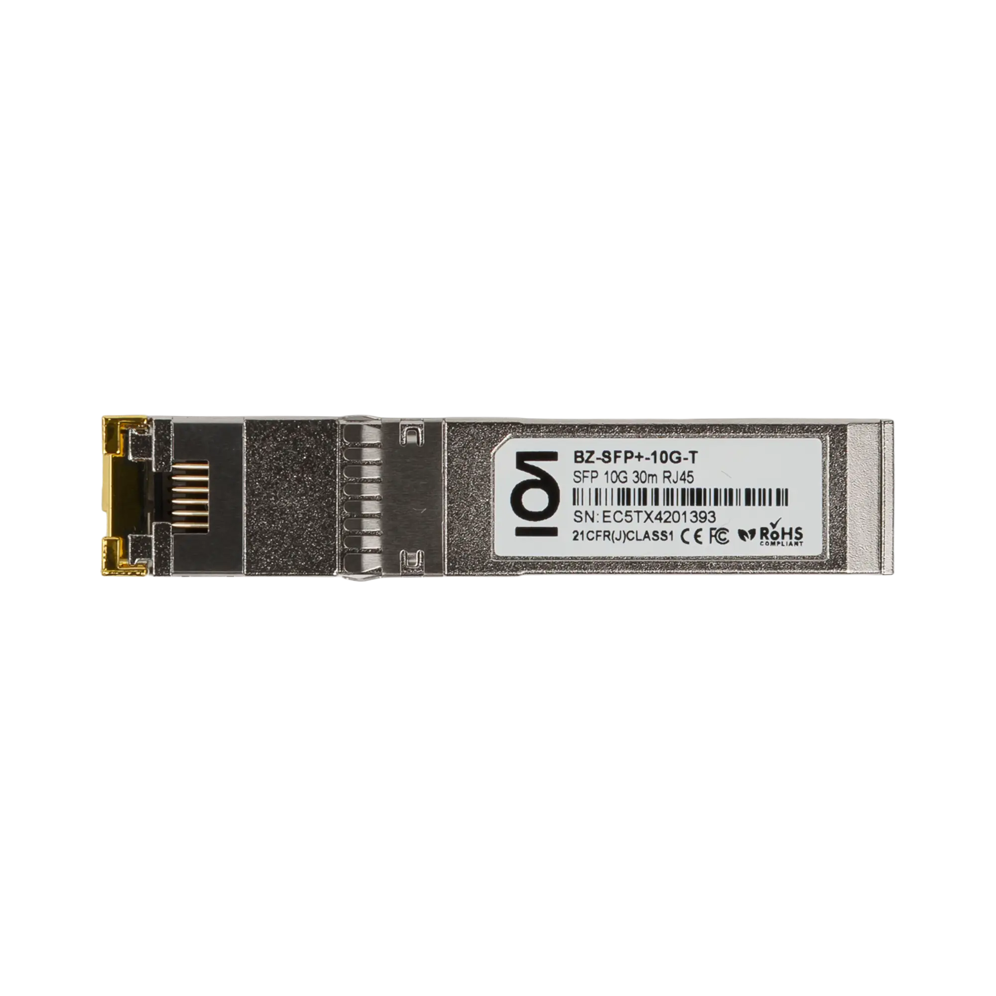 Модуль SFP+, дальность до 30 м, RJ45