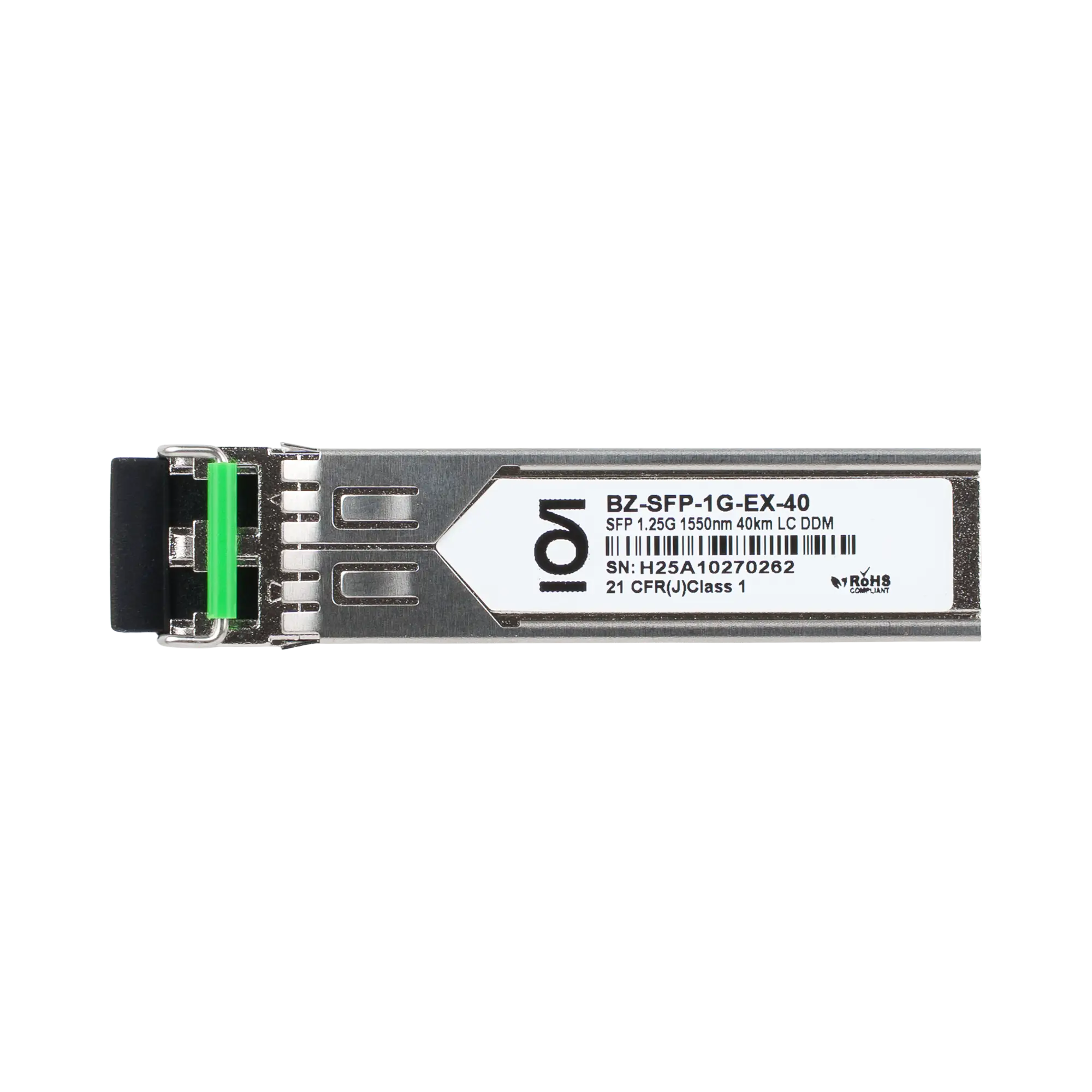 Модуль SFP, 1Gb, дальность до 40 км, 1550 нм, 2LC