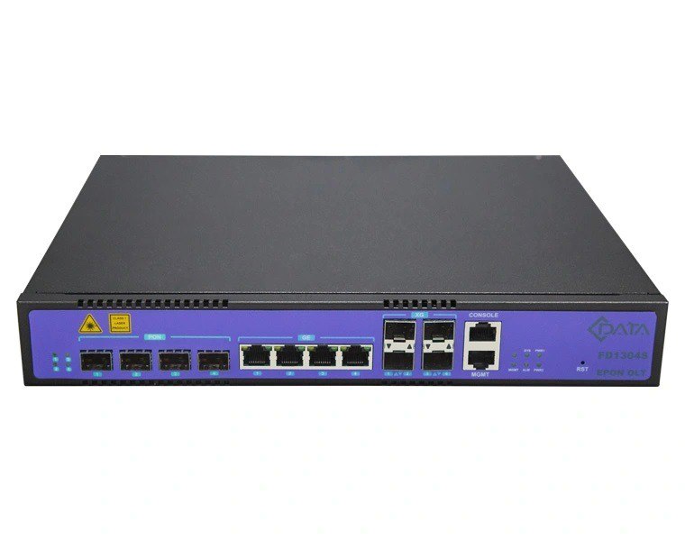 Оптический линейный терминал OLT EPON C-DATA FD1304S-B1-PDD0, 4 порта EPON, DC+BBU