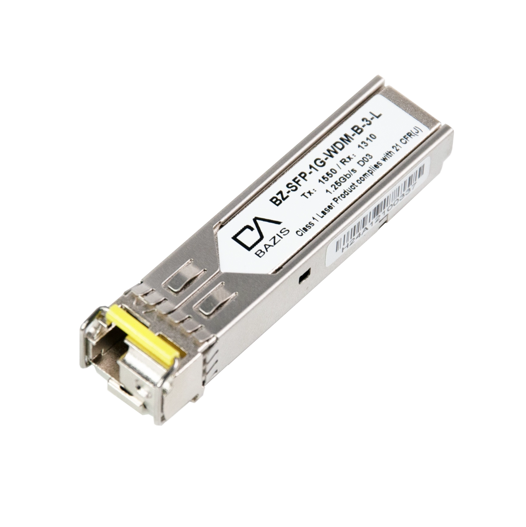 Модуль SFP, дальность до 3 км, 1550 нм, LC