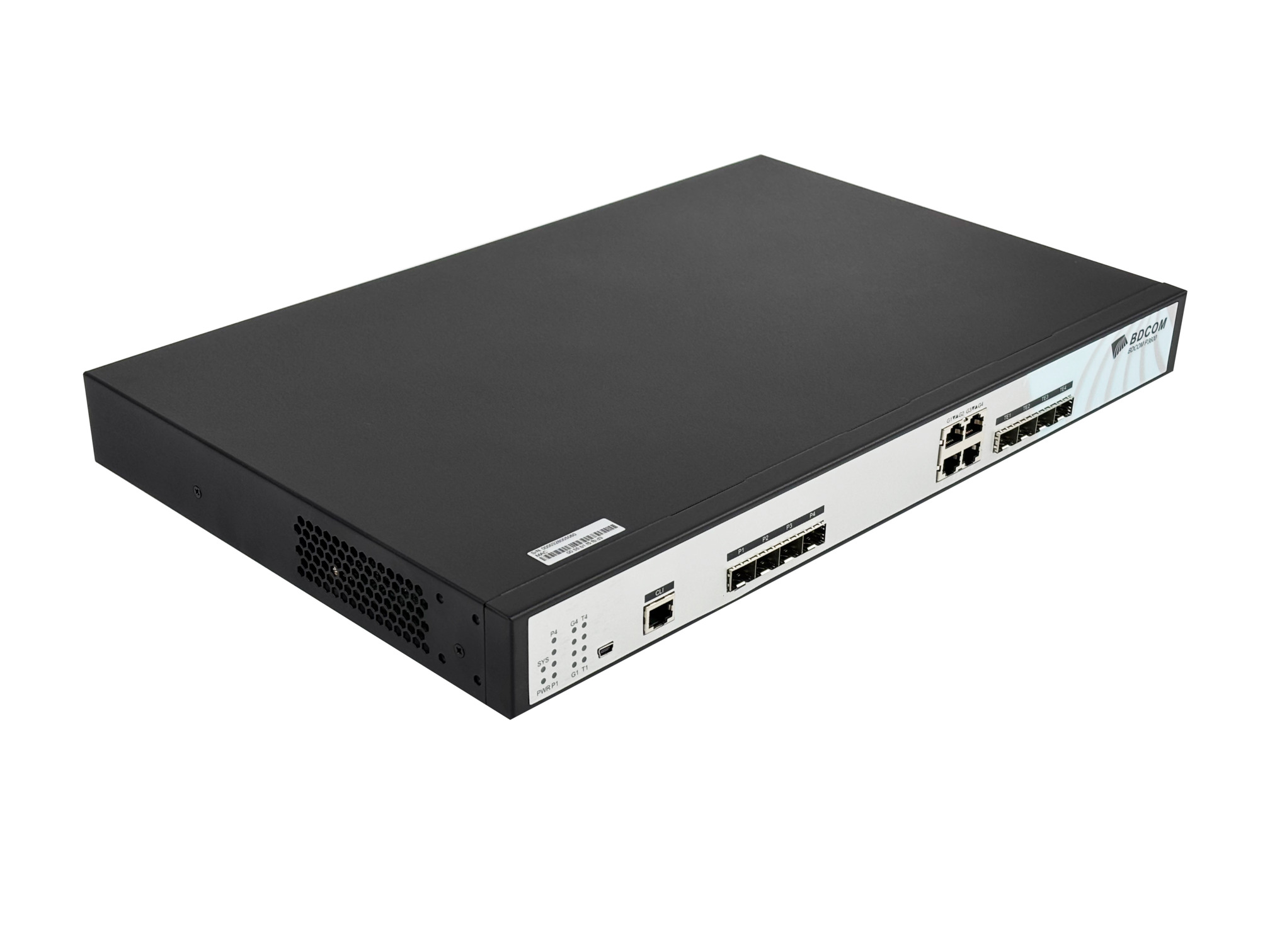 Оптический линейный терминал OLT EPON BDCOM P3600-04-AR, 4 порта EPON, 2AC+RPS