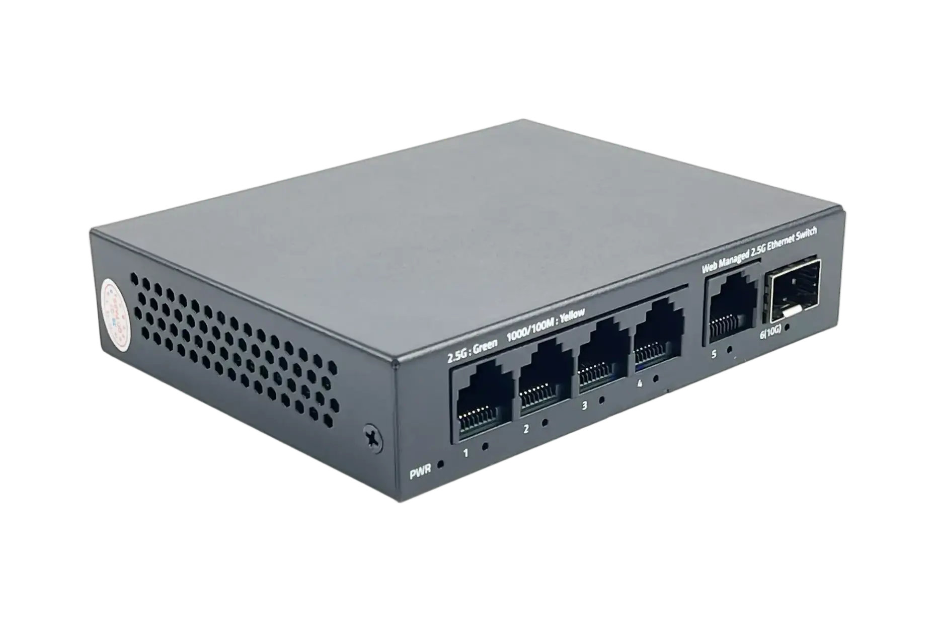 Коммутатор BZ-SW-MG-5ET1X, 5 портов 2.5Гбит/с, 1 порт SFP+ 10Гбит/с