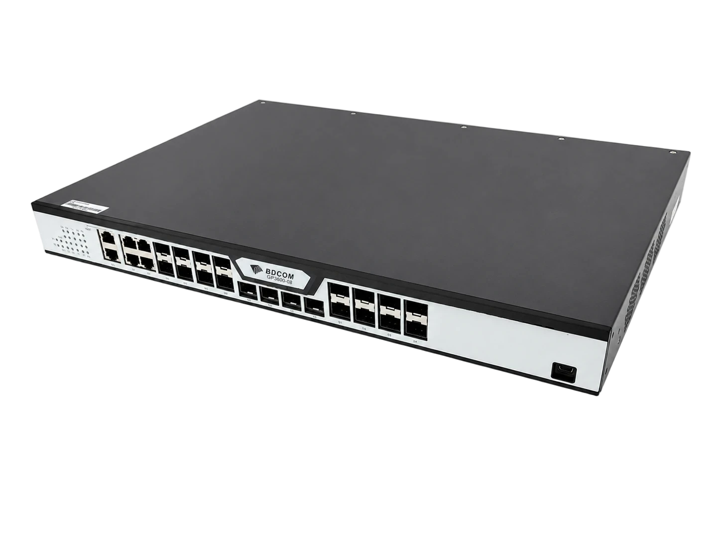 Оптический линейный терминал OLT GPON BDCOM GP3600-08B-2DC, 8 портов GPON, 2DC