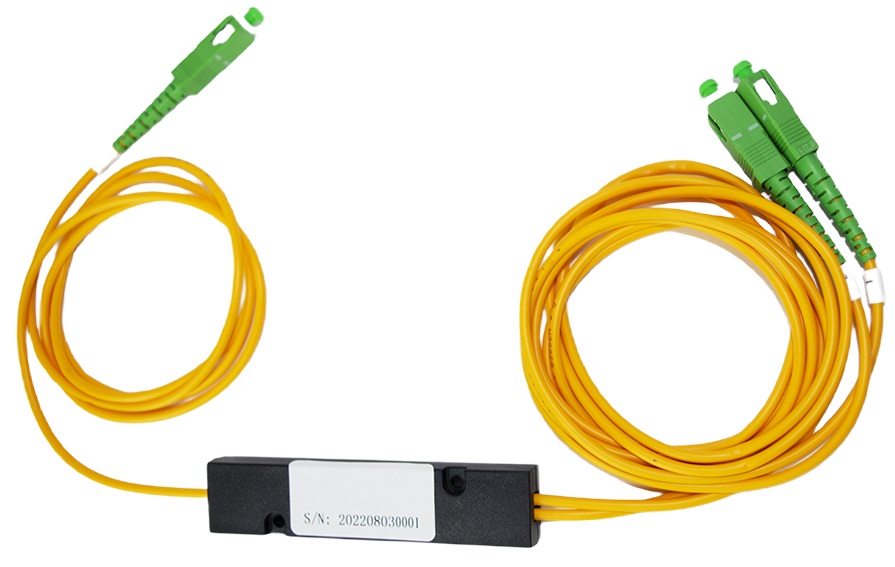 Делитель оптический BZ-FC-SB-1x2-40/60-3.0-SA (одномодовый, small box, 40/60, 3.0мм, SC/APC)