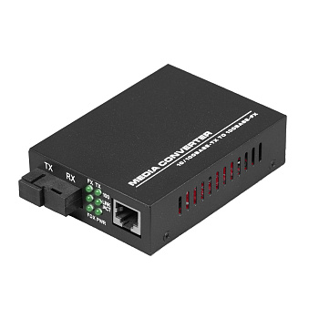 Медиаконвертер 100Base, WDM, 20км, 1550нм, LFP