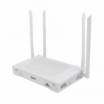 Абонентский терминал ONT xPON C-DATA FD624GS3-X, 4xGE RJ-45, 2xPOTS, AX3000, SC/UPC