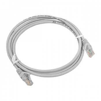 Патч-корд RJ-45, U/UTP 5e, 28 AWG, Ethernet LAN, 5 м