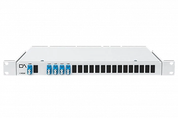 Мультиплексор/демультиплексор CWDM, одноволоконный, 4 канала 47-61, в 1U корпусе