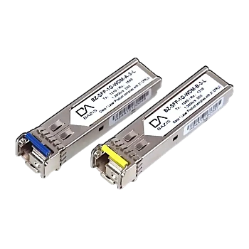 Комплект модулей SFP, дальность 3 км, 1310/1550 нм, LC/UPC