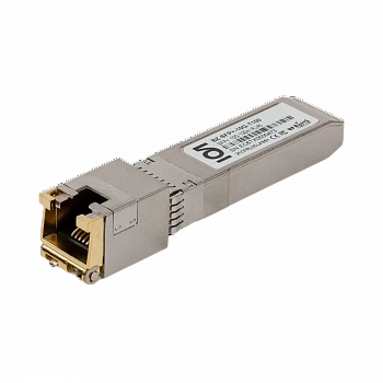 Модуль SFP+, дальность 100 м, 10Gb, RJ45