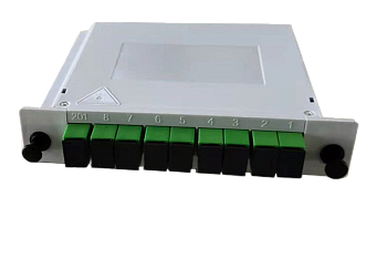 Сплиттер оптический BZ-PLC-LGX-1x8-SA (PLC, LGX Box, 1x8, SC/APC)