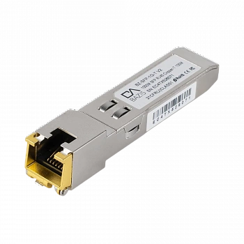 Модуль SFP, 1Gb, дальность до 100 м, RJ45 