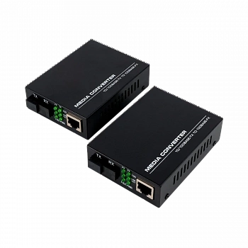 Комплект медиаконвертеров BZ-MC-100M-WDM-A(B)-20-S, 100 Mbit/s, 20 км