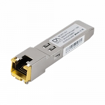 Модуль SFP, дальность до 100 м, RJ45