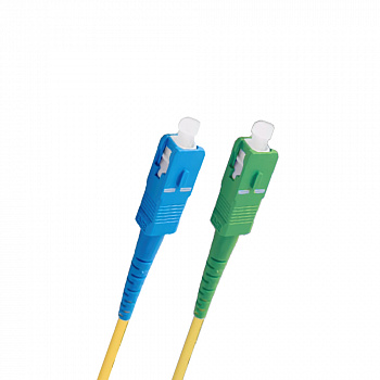 Патч-корд SC/UPC-SC/APC, SM 2.0 мм, 10 м (G.657.A1)