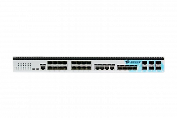Оптический линейный терминал OLT EPON BDCOM P3600-16E-2AC, 16 портов EPON, 6 портов SFP+, 2AC