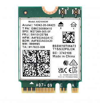 Wi-Fi M.2 адаптер AX210NGW