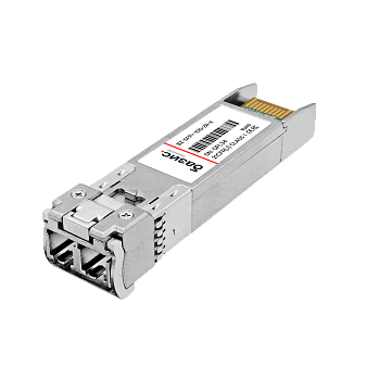 Модуль SFP+, дальность 80 км, 1550 нм, LC duplex, 23 дБм